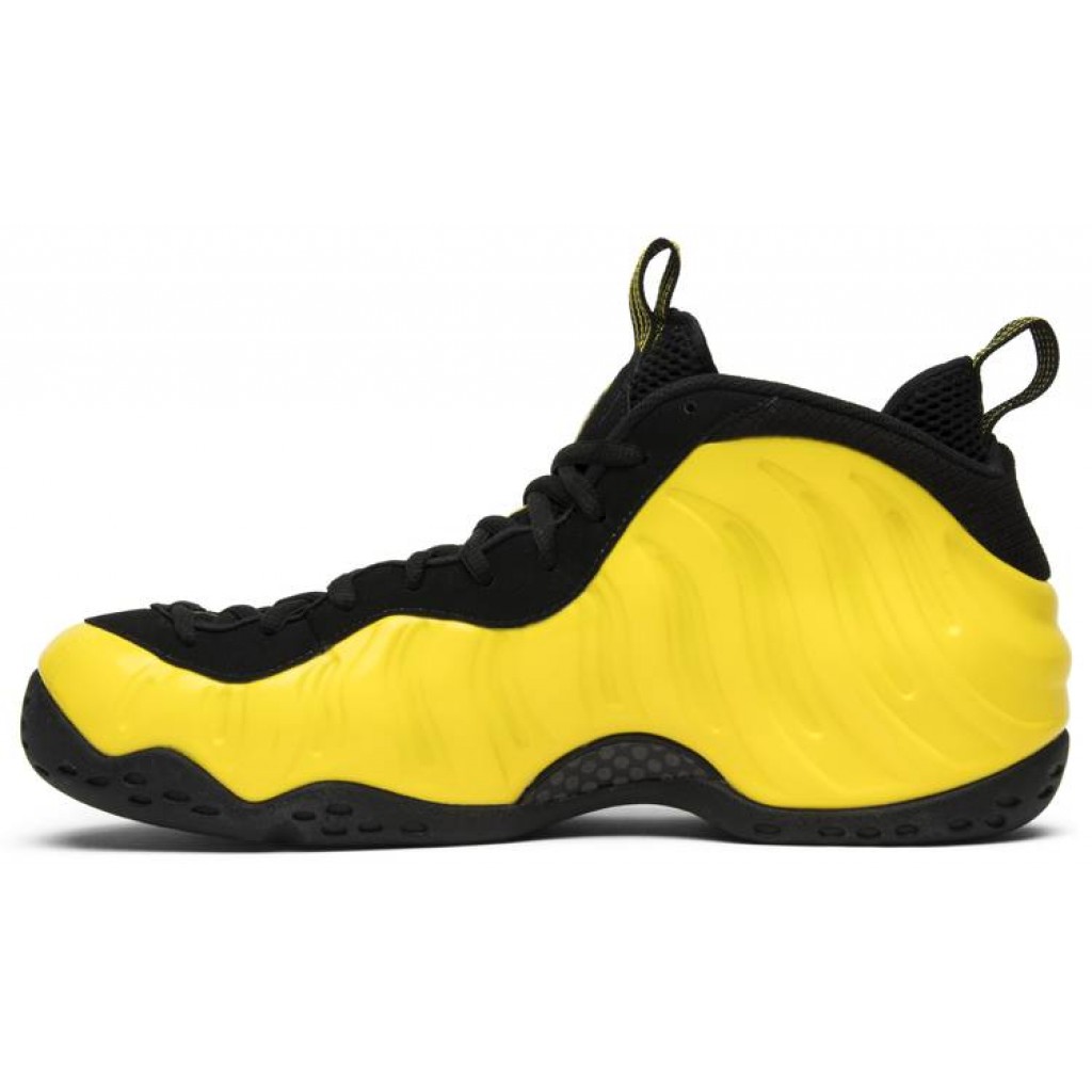 wu tang foamposite on feet